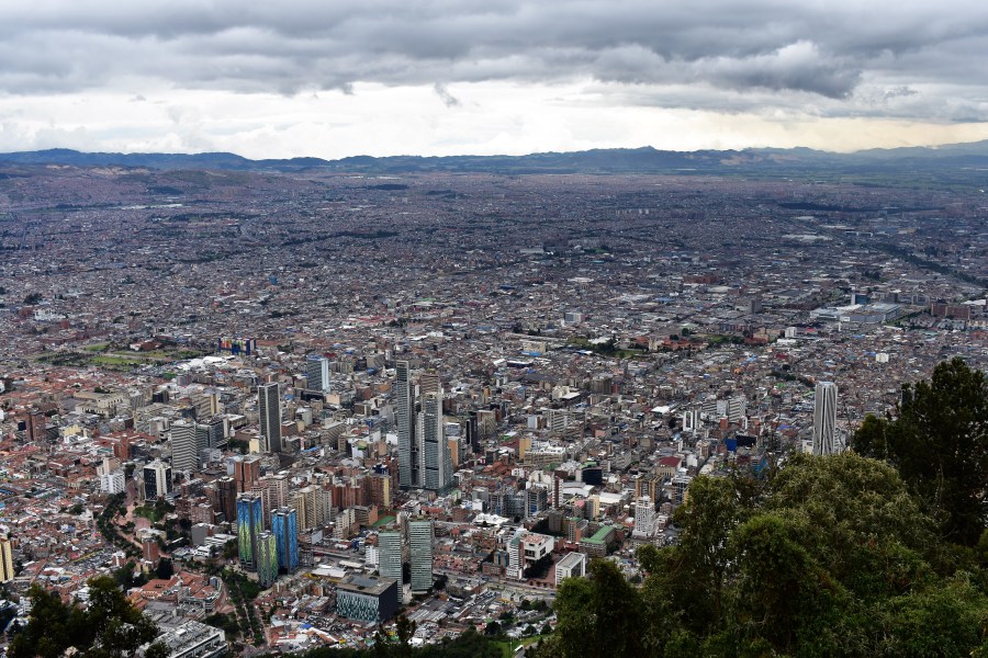 Bogota city view
