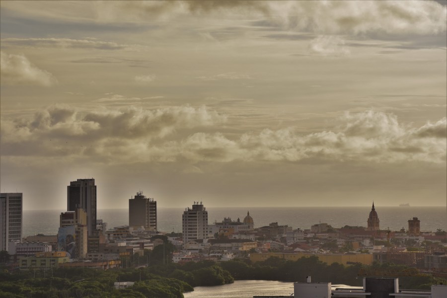 Cartagena clouds