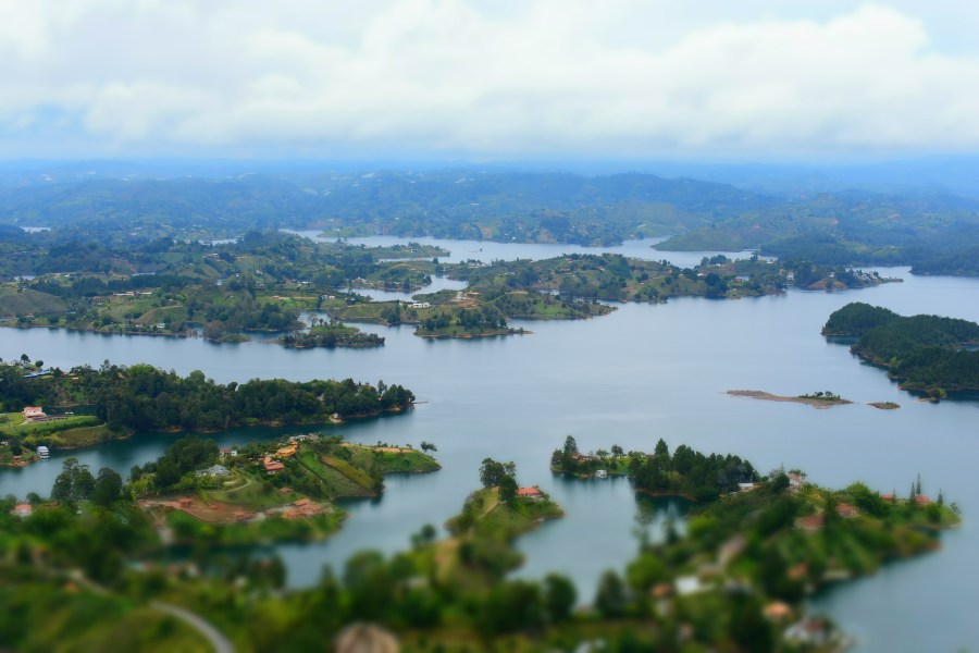 Guatape lake