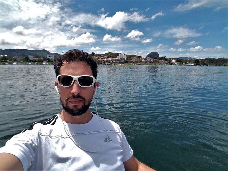 Guatape view from lake