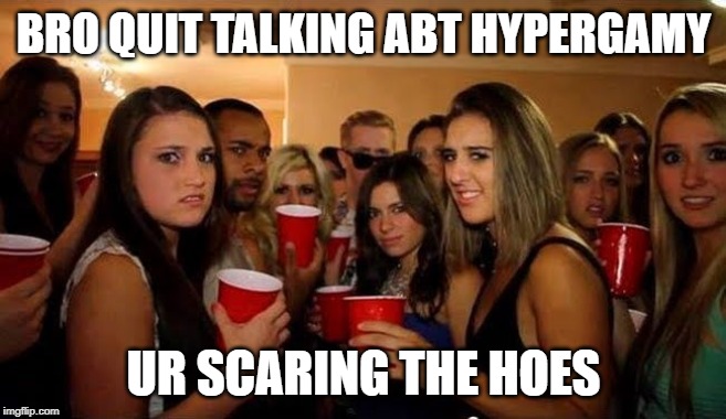 quit talking abt hypergamy
